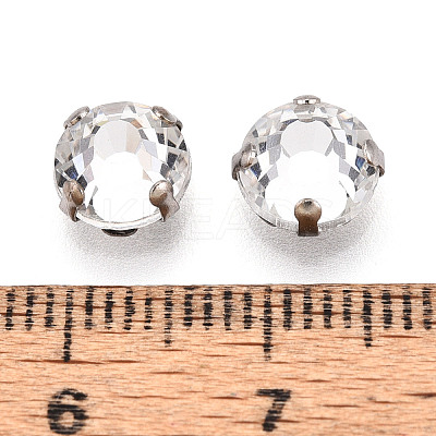 Flat Round Sew on Rhinestone KK-N282-01C-P-1