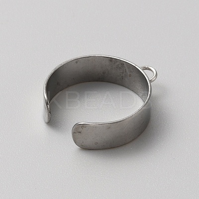 304 Stainless Steel Loop Ring Base FIND-WH0161-31C-P-1