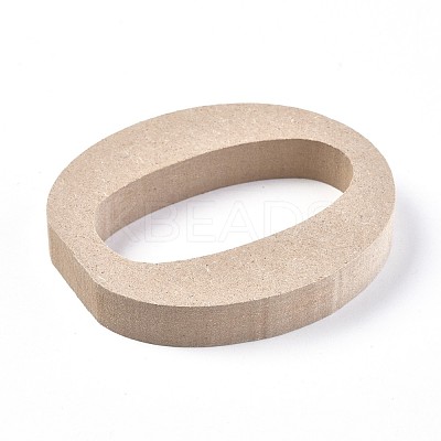 Letter Unfinished Wood Slices DIY-WH0162-62O-1