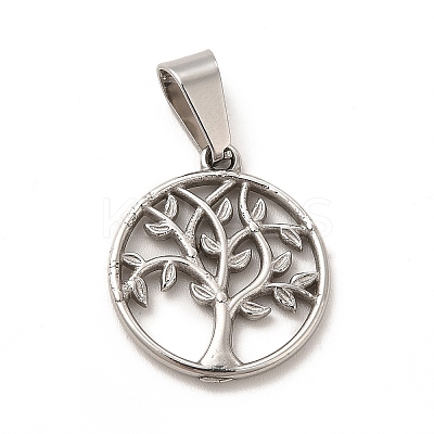 Non-Tarnish 304 Stainless Steel Pendants STAS-A073-07P-1
