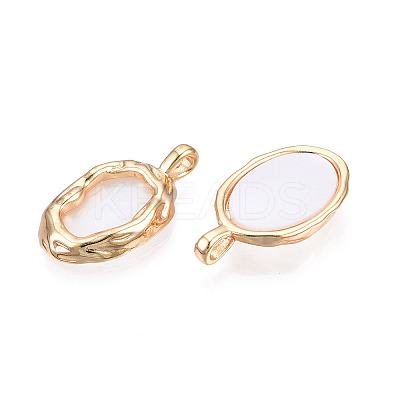 Opaque Resin Pendants KK-N232-315-1