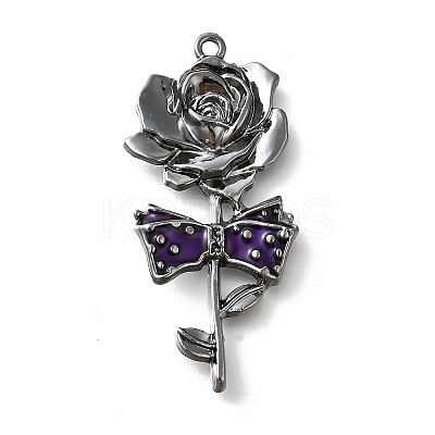 Alloy Enamel Gothic Style Pendants LS-PALLOY-R157-06B-02C-1