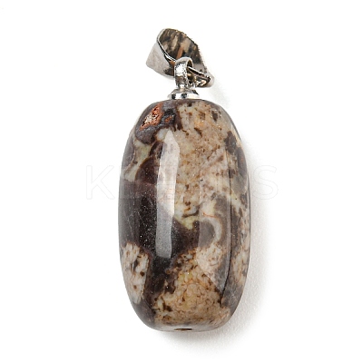 Natural Agate Pendants LS-G-D094-05B-P-1