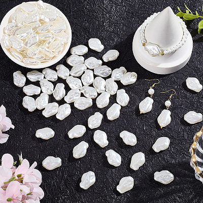 100Pcs ABS Plastic Imitation Pearl Beads OACR-LT0001-05-1
