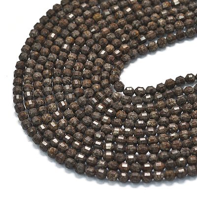 Natural Red Snowflake Obsidian Beads Strands G-A260-A14-01-1