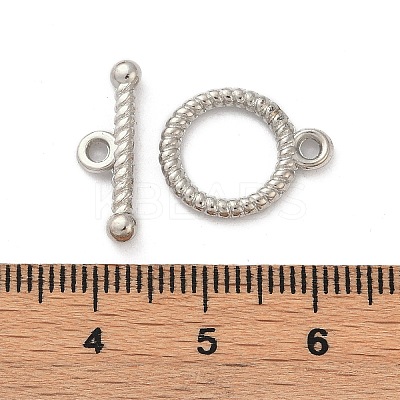 Tibetan Style Alloy Toggle Clasps WAC2016-1