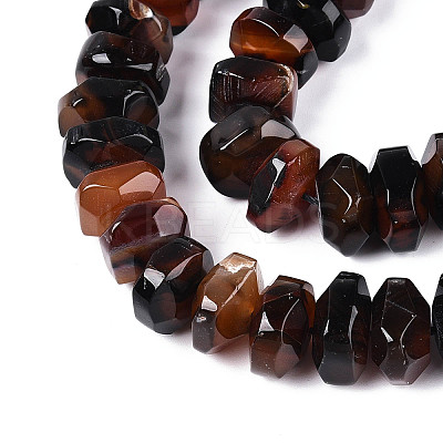 Natural Agate Beads Strands G-N356-01A-02-1
