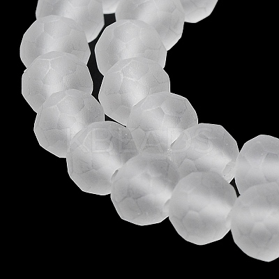 Transparent Glass Beads Strands EGLA-A044-T6mm-MD19-1