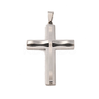 Non-Tarnish 304 Stainless Steel Big Pendants STAS-Z080-13P-1