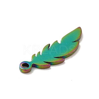 Ion Plating(IP) 201 Stainless Steel Pendants STAS-E176-03M-1
