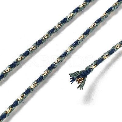 4-Ply Polycotton Cord with Metallic Thread OCOR-Z003-D114-1