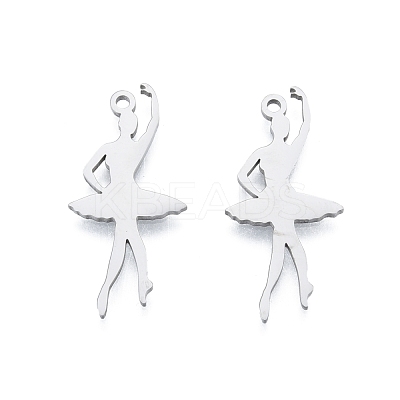 Non-Tarnish 201 Stainless Steel Pendant STAS-B027-01P-1