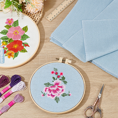 Linen Fabric DIY-WH0430-153A-04-1