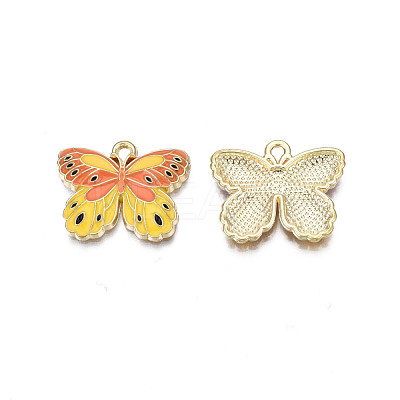 Alloy Enamel Pendants ENAM-N055-105A-1
