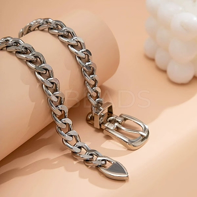 CCB Belt Buckle Choker Necklaces IA9570-2-1