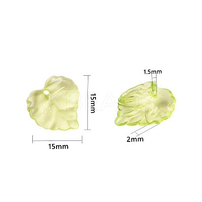 Transparent Acrylic Pendants X1-DBLA410-9-1