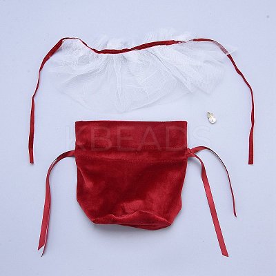 Velvet Jewelry Drawstring Gift Bags LS-TP-M001-02A-1