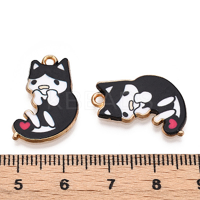 Rack Plating Alloy Pendants FIND-H043-06LG-02-1-1
