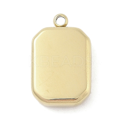 316 Surgical Stainless Steel Pendants STAS-S159-02B-G-1