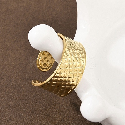 304 Stainless Steel Cuff Rings RJEW-D332-012N-G-1