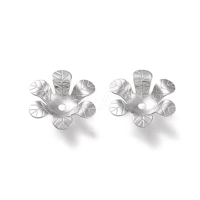 Non-Tarnish 304 Stainless Steel Bead Caps STAS-K194-16P-1