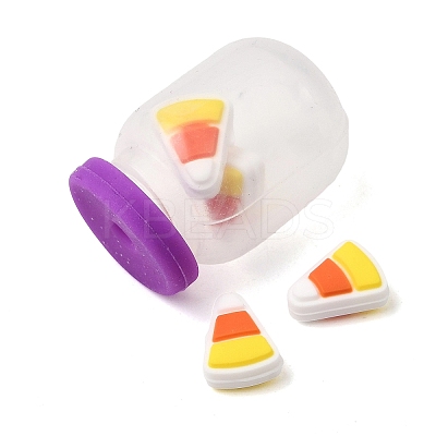 Halloween Silicone Beads SL-CBA3DA9-05C-1