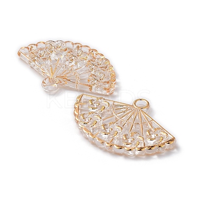 Transparent Acrylic Pendants TACR-A004-07A-01-1