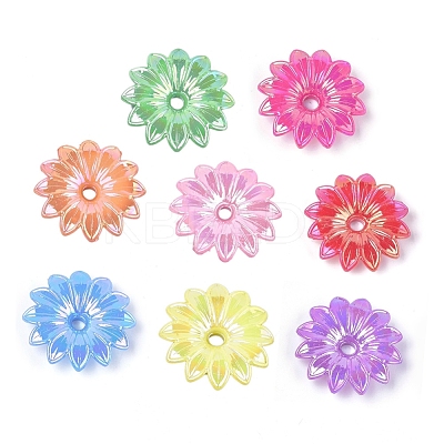 Opaque AS Plastic Bead Caps MACR-S365-05-1