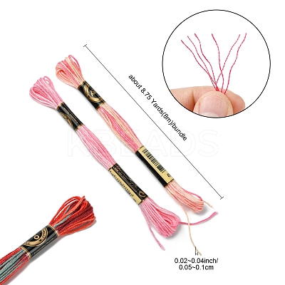 6-Ply Polyester Embroidery Floss OCOR-FZ0001-01G-1