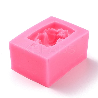 DIY 3D Baby Food Grade Statue Silicone Molds DIY-C015-01B-1