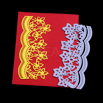Lace Frame Carbon Steel Cutting Dies Stencils DIY-F028-66-1