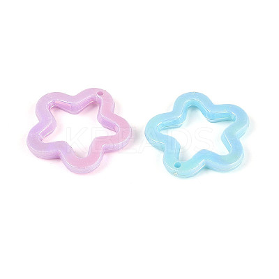 Opaque Acrylic Pendants OACR-N150-03-1