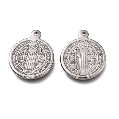 Non-Tarnish 304 Stainless Steel Pendants STAS-Z007-06-1