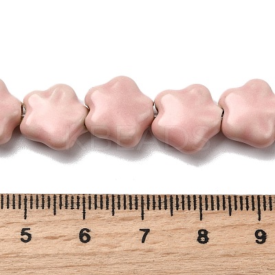 Handmade Porcelain Beads Srands PORC-K010-03-1