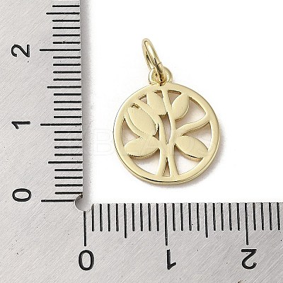 Brass Enamel Charms KK-E092-15G-04-1