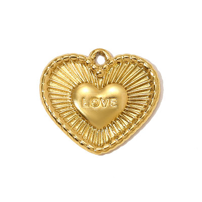 304 Stainless Steel Pendants STAS-OY009-86G-1