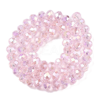 Electroplate Glass Beads Strands LS-EGLA-A044-T8mm-B10-1