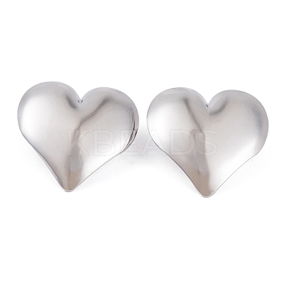Non-Tarnish 304 Stainless Steel Stud Earrings for Women EJEW-A049-11P-1
