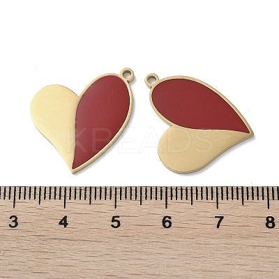 Ion Plating(IP) 304 Stainless Steel Pendants STAS-C083-05G-01-1