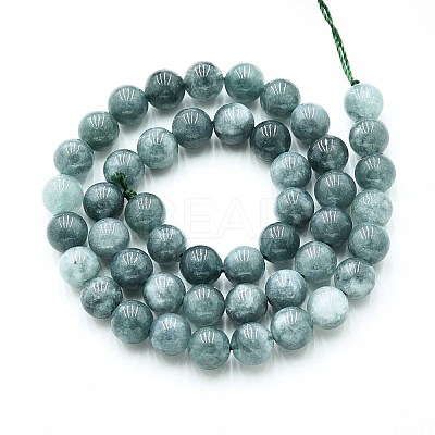 Natural Quartz Beads Strands X-G-N355-8mm-39-1