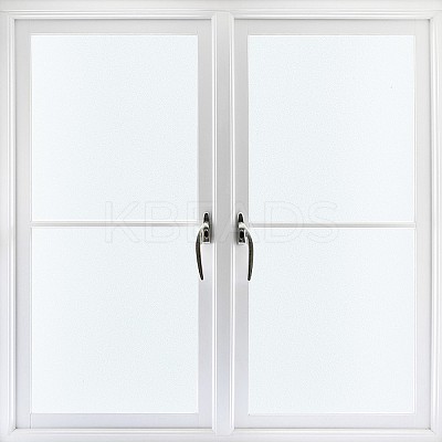 PVC Static Cling Non-Adhesive Window Film DIY-WH0326-42-1