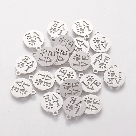 Non-Tarnish 201 Stainless Steel Charms LS-STAS-Q201-T057-1