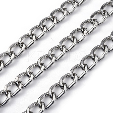 Oxidation Aluminum Cuban Link Chains CHA-S002-01P-1