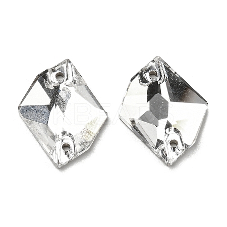 Irregular Rhombus Sew on Rhinestone RGLA-G019-01G-1