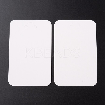 Blank Paper Display Cards CDIS-WH0015-21A-1