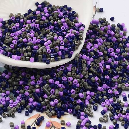 Baking Paint Glass Seed Beads X-SEED-S042-05B-54-1