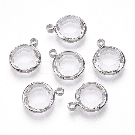 K9 Glass Charms GLAA-T023-37B-02-1