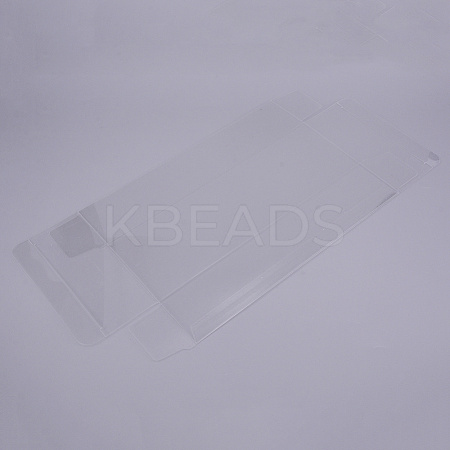 Transparent PVC Box Candy Treat Gift Box CON-WH0074-10D-1