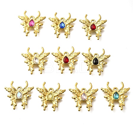 304 Stainless Steel Pendants STAS-Q346-14G-1