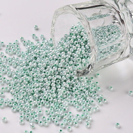 11/0 FGB Grade A Ceylon Glass Seed Beads X-SEED-N001-B-0487-1